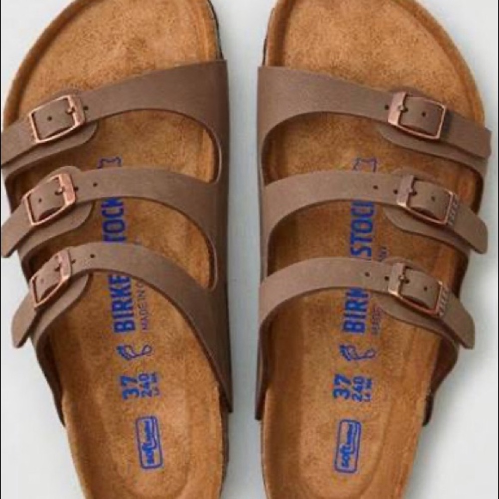 Brown Birkenstocks